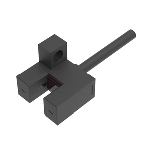 Sensor Óptico Ranurado Sense <span class=keywords><strong>RType</strong></span> SR-204NA-W, Cable de 2 Metros y 4 Hilos, Sensor Fotoeléctrico Tipo Horquilla, Tamaño Personalizable para Automatización - Product Image 1