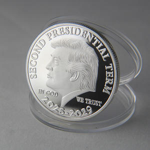 Monedas personalizadas chapadas en oro plateado Monedas conmemorativas del segundo período presidencial Monedas MAGA - Product Image 3