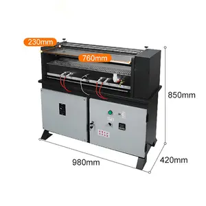 Hot Melt Glue Machine 700mm Paper Gluing Machine