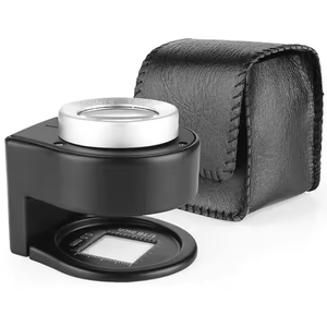 Loupe Loupe de lentille en verre optique Loupe 6 LED UV 30X Timbres de pièces Bijoux <span class=keywords><strong>Mini</strong></span> Loupe de compteur de fil - Product Image 5