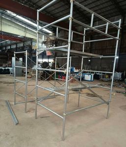 All-Round Ringlock Galvanized Scaffold with All Components Comprehensive Allround Ringlock <b>Scaffolding</b> Solution - Product Image 2