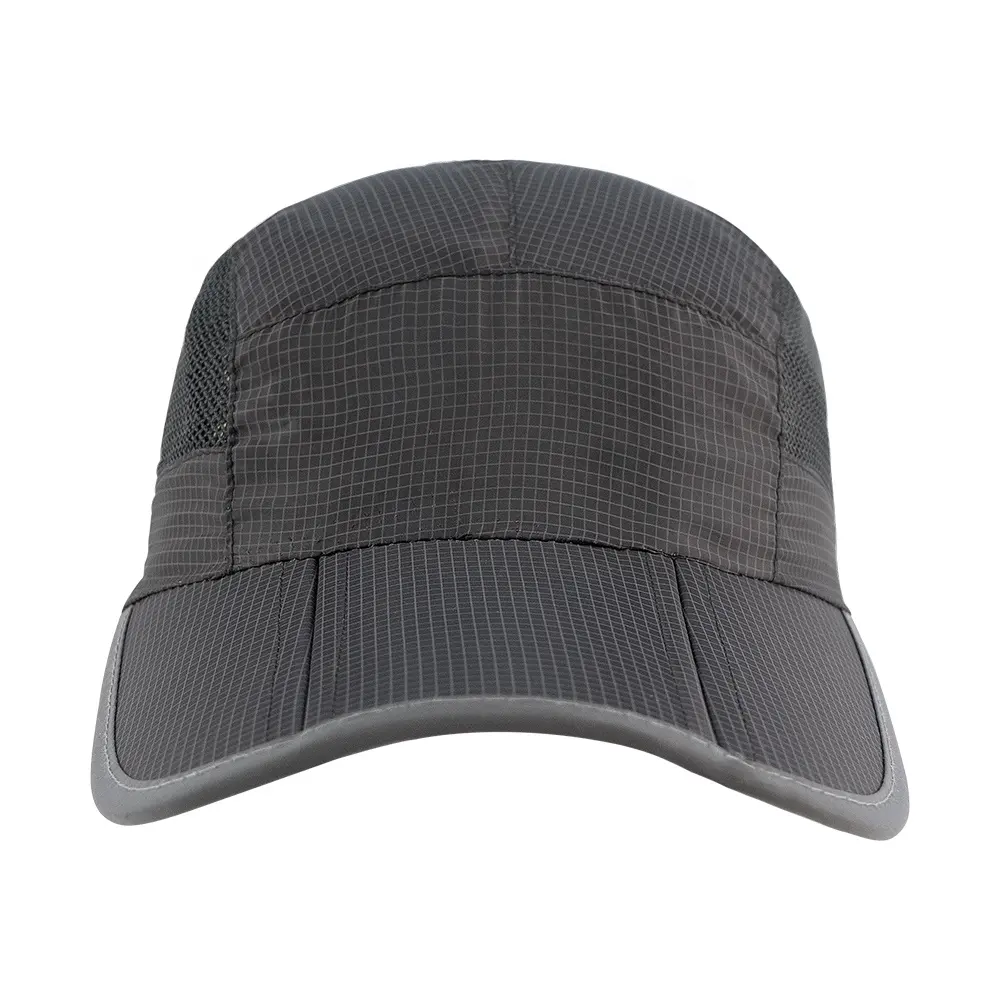 Certificated UPF 50+ Protection Folding Hat Durable Waterproof Sun Runner Cap Factory For Men Women Outdoor Sport