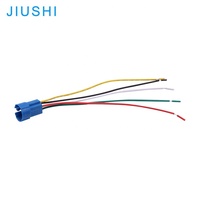 Conector de Botón Pulsador de 16mm 19mm 22mm, Enchufe de 4, 5 y 6 Cables