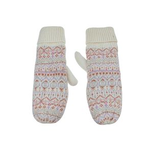 <span class=keywords><strong>Ensemble</strong></span> de chapeau, mitaines et chaussettes en tricot d'hiver pour femmes de qualité supérieure, motif Fair Isle nordique, accessoires chauds pour le temps froid - Product Image 5