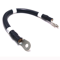 Câble de charge robuste pour batterie avec cosses en cuivre et isolation thermorétractable pour systèmes EV, onduleurs solaires et UPS