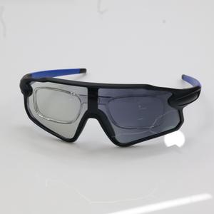 Gafas de Sol Deportivas Fotocromáticas KJ-1082P, Montura Negra, Lentes de PC, Protección UV400, Resistentes al Viento, para Ciclismo al Aire Libre - Product Image 4