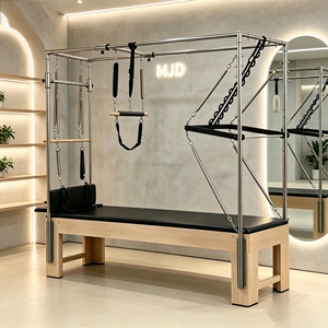 专业普拉提凯迪拉克器械梯形台枫木CE认证工作室普拉提设备 - Product Image 1