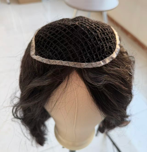 <span class=keywords><strong>ท็</strong></span><span class=keywords><strong>อป</strong></span><span class=keywords><strong>เปอร์</strong></span>ผมแท้ 100% คุณภาพระดับซาลอน ขนาด 18 <span class=keywords><strong>นิ้ว</strong></span> ความ<span class=keywords><strong>หนา</strong></span>แน่น 130% แบบ 5*5 ลอนบอดี้เวฟ สีดำธรรมชาติ  แบบตาข่าย - Product Image 4