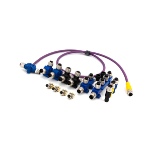 NMEA2000 kabel konektor 5pin M12 3 <span class=keywords><strong>4</strong></span> 6 cara Starter Kit Terminator nhema 2000 konektor tahan air - Product Image 2