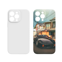 Coques de téléphone portable vierges en TPU PC de haute qualité pour sublimation 3D, compatibles avec les imprimantes