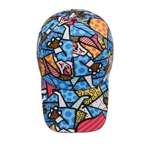 Wholesale <b>Waterproof</b> Custom Fashion All Over Sublimation Digital Printed Unisex Baseball <b>Cap</b> - Product Image 2