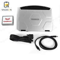 CF54 Laptop + Excavadora Agricultura Tractor Motor Marino para Yanmar (YEDST) Herramienta de Diagnóstico Construcción para Yanmar YEDST