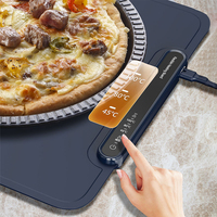 Plateau chauffant alimentaire en silicone flexible de qualité alimentaire, matériau nano, chauffe-plats électrique pour buffets, réceptions, usage quotidien