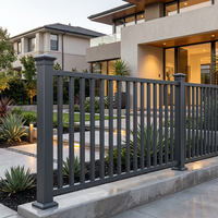 Panel de Cerca de Jardín Horizontal de Acero Galvanizado de Alta Resistencia de 6 Pies, con Recubrimiento en Polvo, a Prueba de Roedores, Impermeable, Fácil de Montar