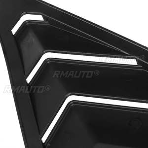 11th Car Rear Side <b>Window</b> Louver <b>Covers</b> Vents Trim <b>Window</b> Shutters Shade For Honda For Civic 11th Eleventh Generation 2021-2022 - Product Image 5