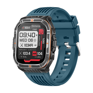 Reloj Inteligente HT38 con Pantalla Cuadrada IPS de 2.0 Pulgadas, Brújula, Linterna, Batería de 1100 mAh con 5 Días de Duración, Resistente al Agua IP68, Compatible con Android FitCloudPro - Product Image 3