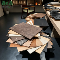 Meuble à chaussures SLS de luxe moderne en MDF, étagère de rangement texturée haut de gamme, grande capacité, écologique, pour chambre à coucher et décoration intérieure