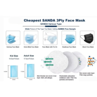 Coréen KN94 Blanc Masque Jetable Adultes FFP2 Type Masque Coreen KN 94 Mascara Masque KN94mask Desechables Direct