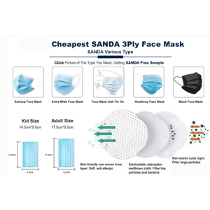 Coréen KN94 Blanc Masque Jetable Adultes FFP2 Type Masque Coreen <span class=keywords><strong>KN</strong></span> 94 Mascara Masque KN94mask Desechables Direct - Product Image 2