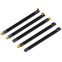 Cable de Datos USB-C Macho/Hembra, Carga Rápida PD de 240W, 40Gbps, OTG, FPC, Cable Corto Tipo-C 4.0 para Computadora, Banco de Energía, Disco Duro, Impresora, IOS
