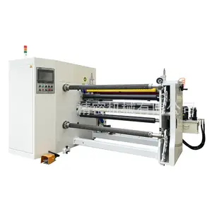 Automatic Multi function kraft paper laminating slitting rewinding machine roll slitting machine bopp film slitting machine