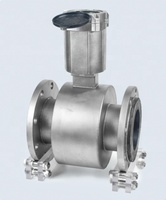 Compteur d'eau électromagnétique haute précision DN40-DN300, alimenté par batterie, protection IP68, OEM, acier au carbone et acier inoxydable, 100m3/h