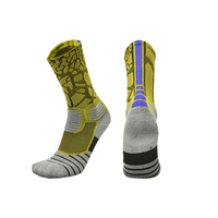 Chaussettes de sport de basket-ball personnalisées en éponge épaisse avec logo personnalisé