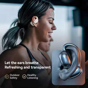 หูฟัง M27หูฟังไร้สายดีไซน์แฟชั่นหูฟังควบคุมด้วยลายนิ้วมือหูฟังระบบตัดเสียงรบกวนอัจฉริยะคุณภาพเสียงไฮไฟ - Product Image 2