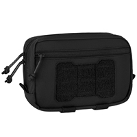 Pochette tactique KRYDEX, mini-sacoche avec porte-cordons TQ et panneau auto-agrippant BK CB RG