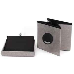 Pieghevole per l'altoparlante Bluetooth banco di stoccaggio per auto bagagliaio posteriore scatola di immagazzinaggio Home sistema Audio con suono ad alta fedeltà - Product Image 2