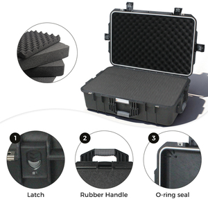 Koper Tahan Air RPC2924 IP67 Anti Guncangan untuk Kamera, Laris 2026, Dukungan OEM Kustom - Product Image 4