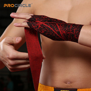 Găng tay tập võ thuật Muay Thái, <span class=keywords><strong>Boxing</strong></span>, MMA có logo tùy chỉnh, băng quấn tay đàn hồi - Product Image 3