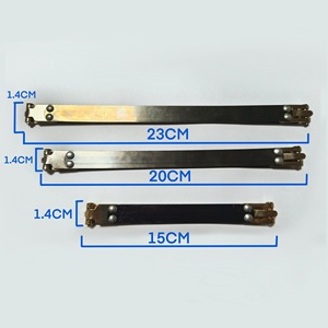Oval <b>Spring</b> Bag <b>Clips</b> Metal Detachable Reusable 15 20 23Cm For Bags - Product Image 1