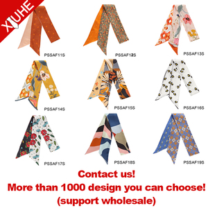 Écharpe en Soie Satinée de <span class=keywords><strong>Luxe</strong></span> Personnalisée pour <span class=keywords><strong>Femme</strong></span>, <span class=keywords><strong>Foulard</strong></span> en Twill pour <span class=keywords><strong>Cheveux</strong></span>, 100% Soie, Vente en Gros - Product Image 2
