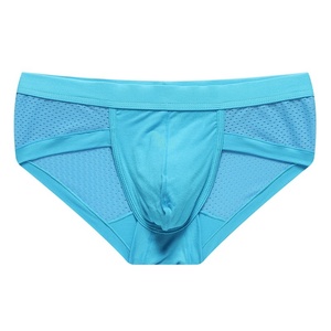 Slip Uomo in Modal a Rete Traspirante, Modellante, a Vita Bassa, Sexy e Confortevole, <span class=keywords><strong>Taglie</strong></span> <span class=keywords><strong>Forti</strong></span>, <span class=keywords><strong>Boxer</strong></span> ODM all'Ingrosso - Product Image 4