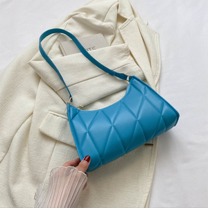 Women's retro casual <b>handbag</b> new fashionable and simple underarm shoulder bag zipper waterproof tote bag - Product Image 3