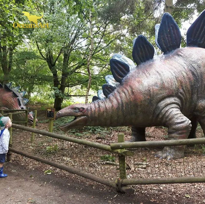 Museum Realistische Dinosaurus Grote Dinosaurus Voor Avonturenpark