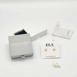 100 pièces de boîtes cadeaux pliables personnalisées, boîte à tiroir rigide coulissante en papier, <span class=keywords><strong>9</strong></span>*<span class=keywords><strong>9</strong></span>*3,2 <span class=keywords><strong>cm</strong></span> avec logo en feuille noire estampé - Product Image 3
