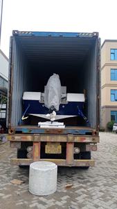 Fabricant de bateaux et yachts : Yacht de pêche à console centrale en fibre de verre de 24 pieds (7,20 m) avec auvent, Ferry de pêche - Product Image 6