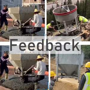 מגדל רב תכליתיים מנוף הרמה דלי לבנים הופר מוכת מגדל בטון גדול מנוף אפר הופר - Product Image 6