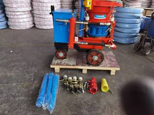 Equipo de Pulverización de Mortero PZ-6, Máquina de Hormigón en Seco, Máquina de Pulverización de Cemento en Seco, Máquina de Hormigón - Product Image 3