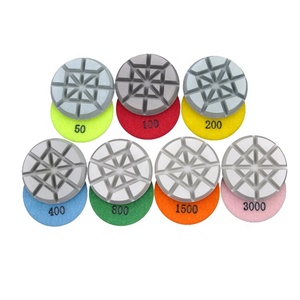 Ướ<span class=keywords><strong>t</strong></span> Hoặc Khô Kim Cương Bê <span class=keywords><strong>T</strong></span>ông <span class=keywords><strong>S</strong></span>àn Đánh Bóng Pad Cho Máy Mài - Product Image 2