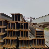 Service de découpe de poutres en H robustes pour la construction en acier au carbone Q235, norme GB, laminées à chaud