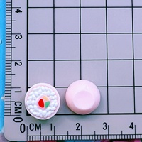 Mini Serie de Juguetes de Comida de Simulación: Pinza para el Pelo con Forma de Sushi (Rebanadas de Salmón, Bola de Arroz, Arroz Glutinoso), Accesorios DIY con Efecto de Goteo de Aceite