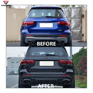 Kit di Conversione da Fonte di Produzione con Paraurti Anteriore, Paraurti Posteriore, Cofano, Fari e Minigonne Laterali per Mercedes Benz <span class=keywords><strong>GLB</strong></span> X247 20-22 a AMG GLB35 - Product Image 4