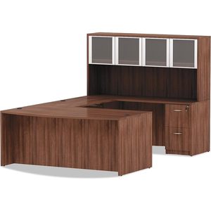 Archivador de Pedestal Completo Alera Valencia Series Modern Walnut, 15.63 x 20.5 Pulgadas, 2 Cajones para Archivos Tamaño Legal/Carta, Izquierdo/Derecho, para Uso Doméstico - Product Image 1