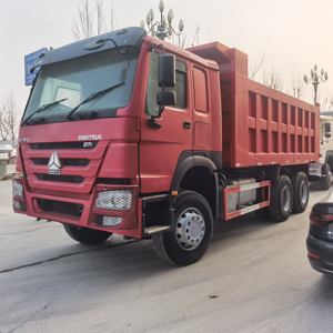 大型トラックHOWO 6x4中古トラクター371馬力Weichaiディーゼルエンジンユーロ3左ステアリングリアカメラ - Product Image 5