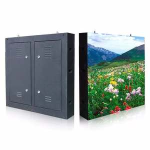 Panel de Pantalla LED para Exteriores Resistente al Agua P5, Brillo de 7000 cd, IP65, Pantalla Publicitaria de Montaje en Pared 178 °   Ángulo de visión - Product Image 1