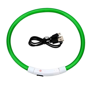 Joysing Classic Plastic Waterproof <strong>Tactical</strong> <strong>Dog</strong> <strong>Collar</strong> USB-Rechargeable Night Safety LED Flashing Light Pet Accessories - Product Image 3