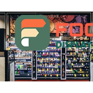 Support d'affichage personnalisé pour extensions de cheveux, étagère multi-niveaux, cadre en bois durable avec verre, présentoir de magasin - Product Image 1